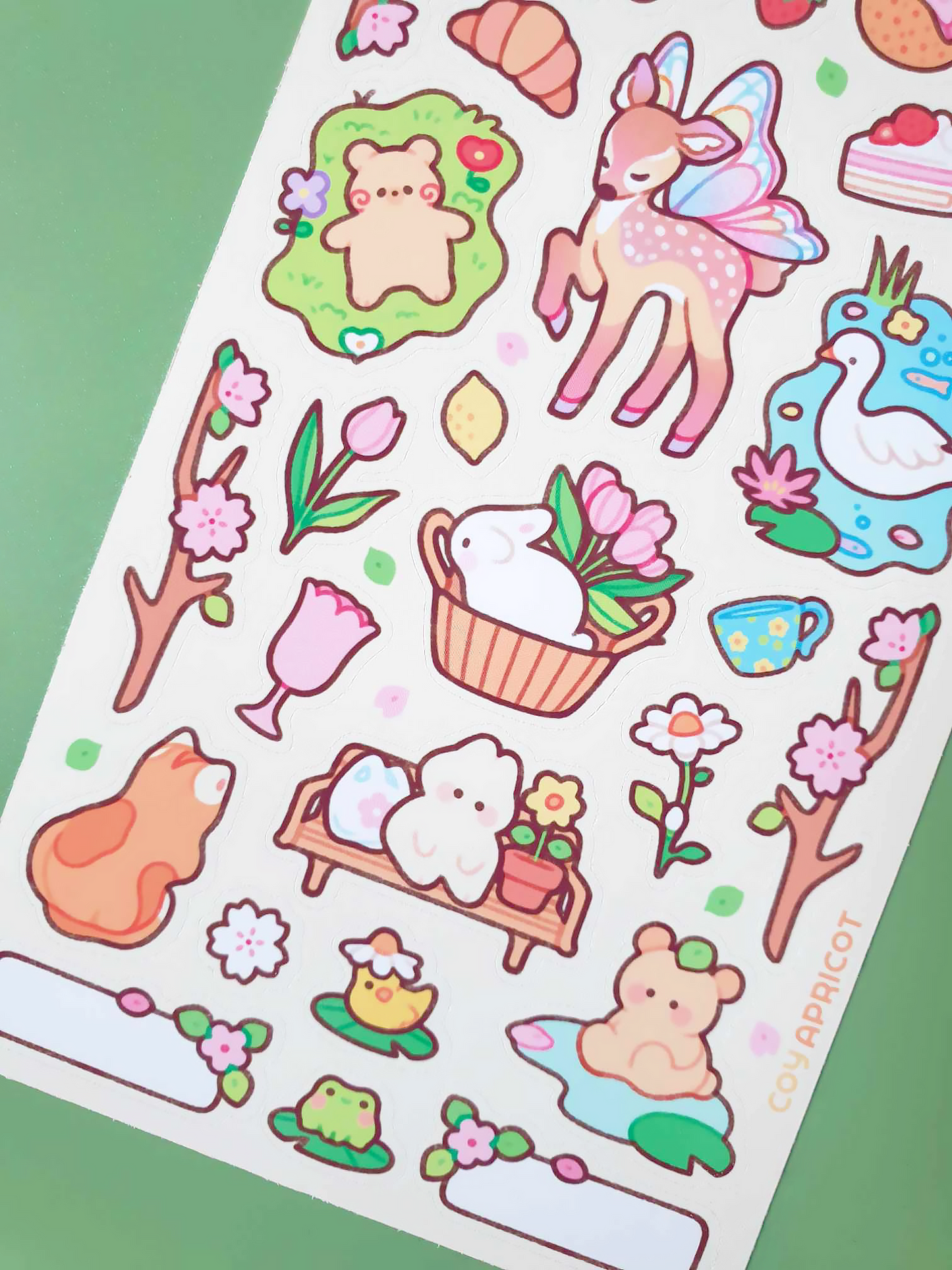 Picnic at the Pond Sticker Sheet