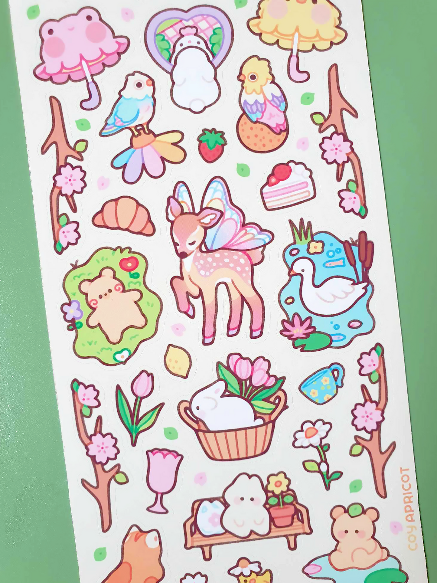 Picnic at the Pond Sticker Sheet