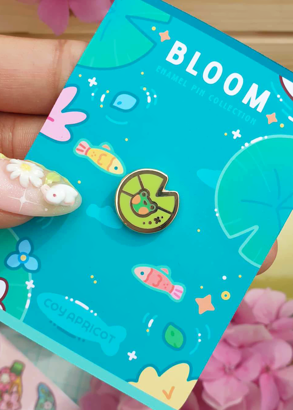 Lilypad Hard Enamel Pin