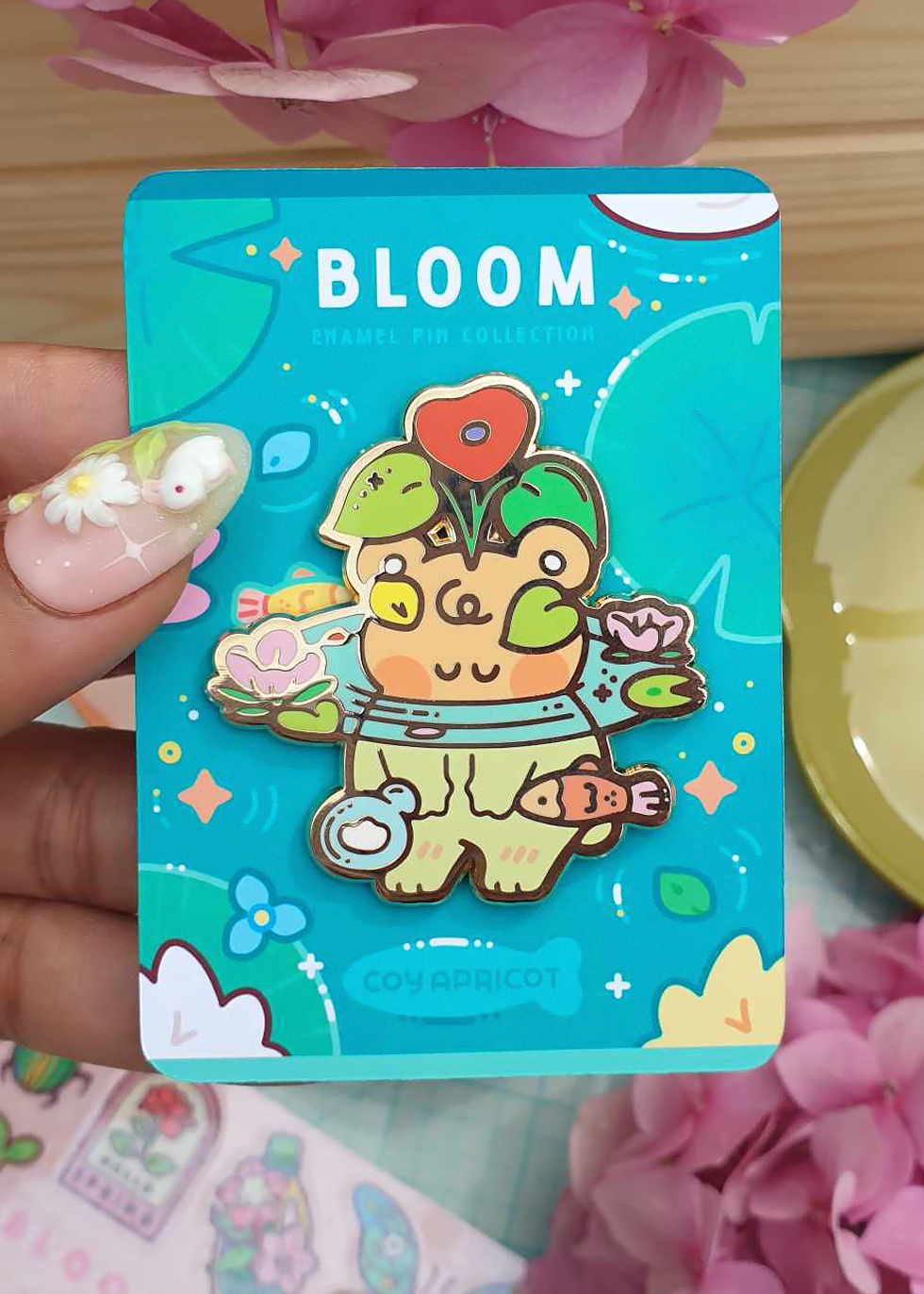 Pond Bear Hard Enamel Pin