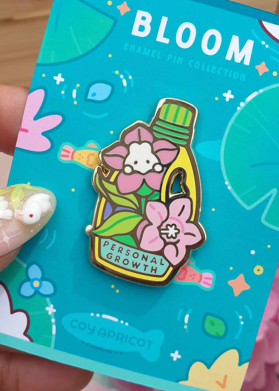 Personal Growth Hard Enamel Pin