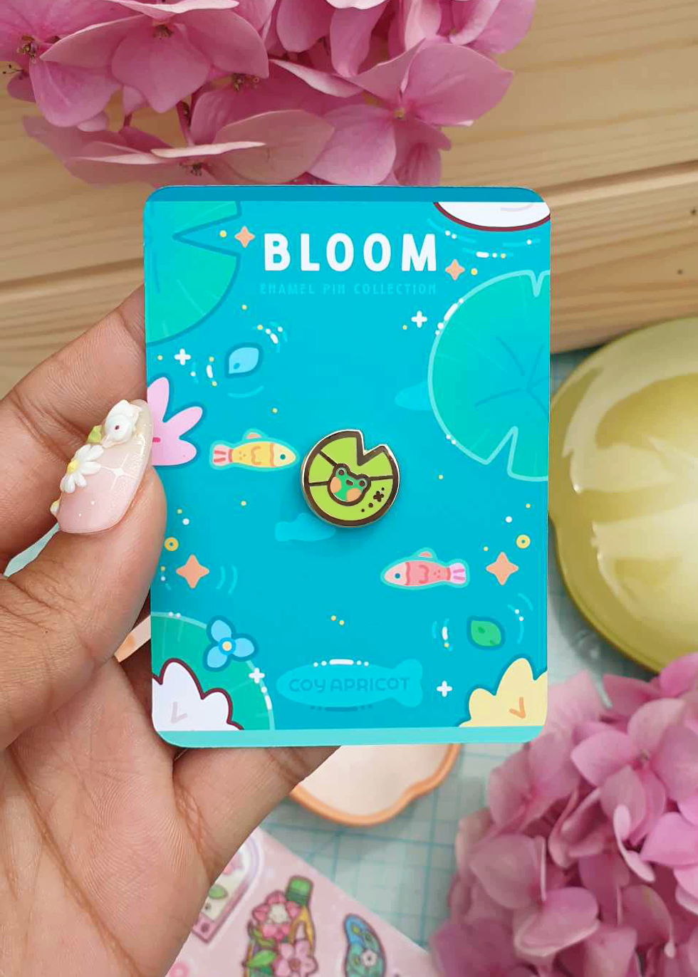 Lilypad Hard Enamel Pin