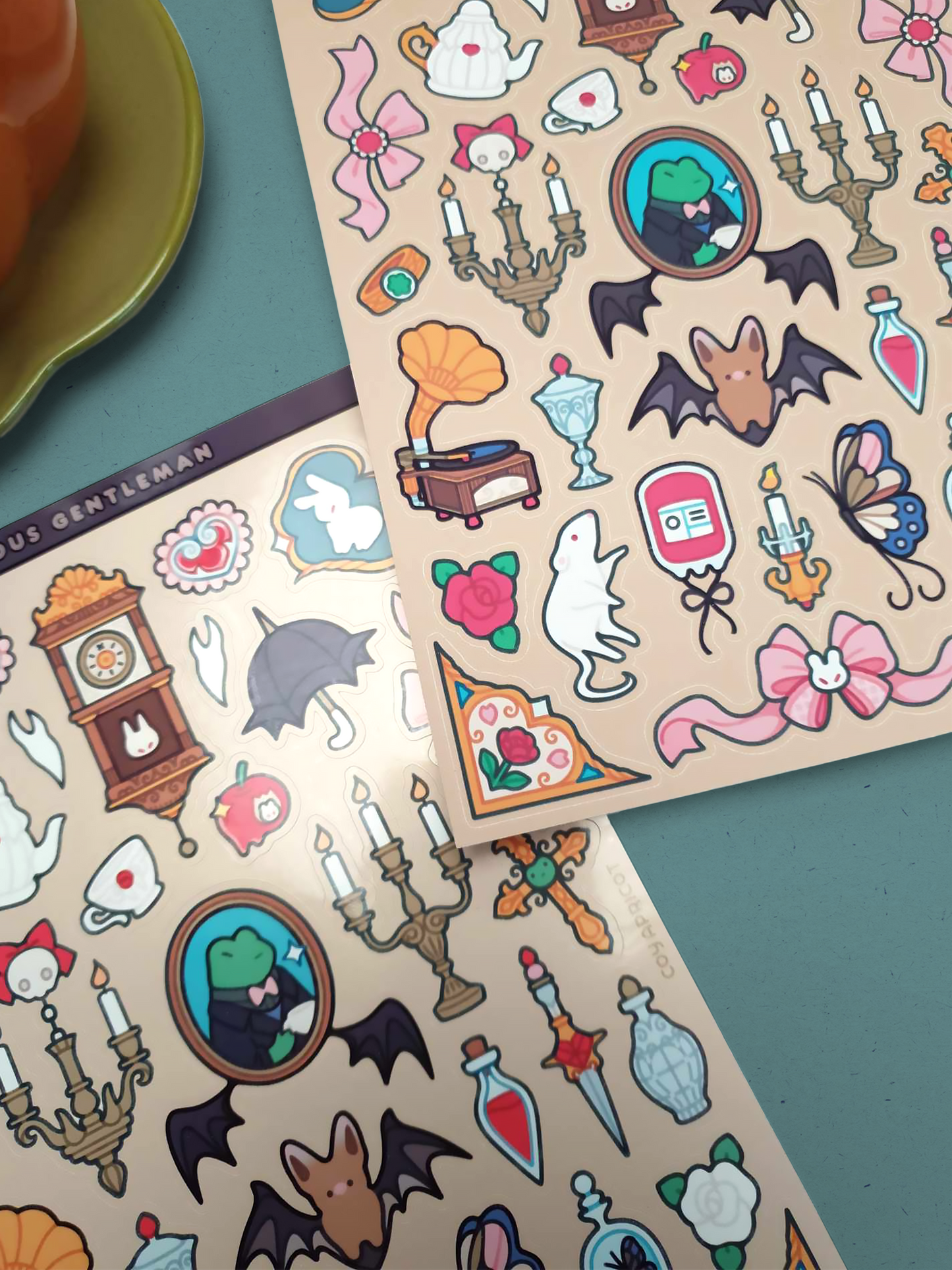 Suspicious Gentleman Sticker Sheet