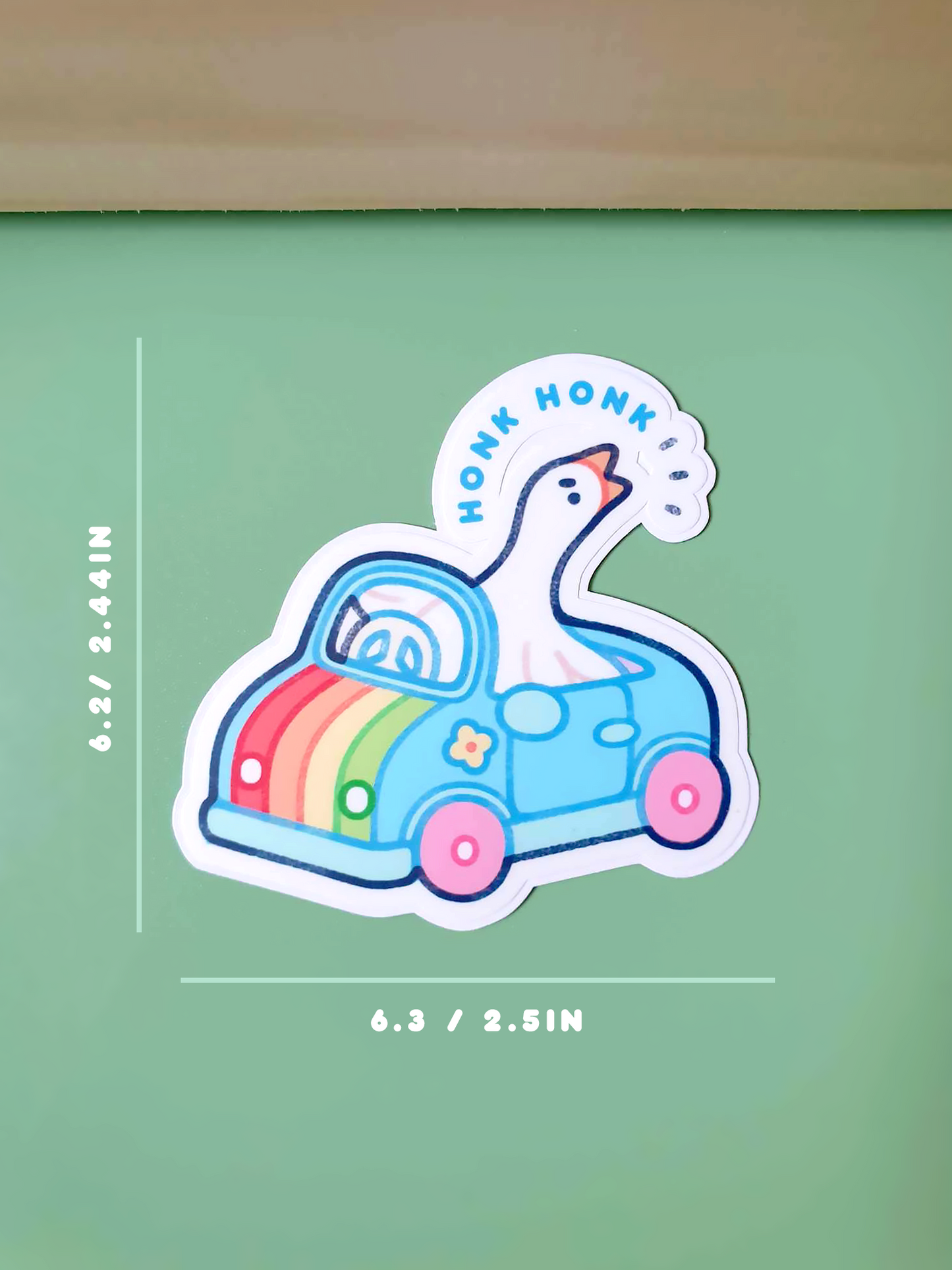 Honk Honk! Vinyl Sticker