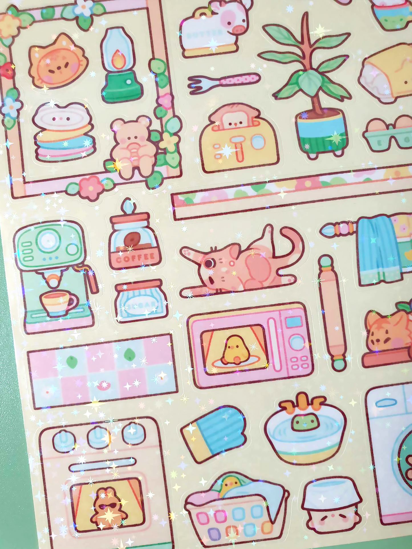 Spring Kitchen Sticker Sheet