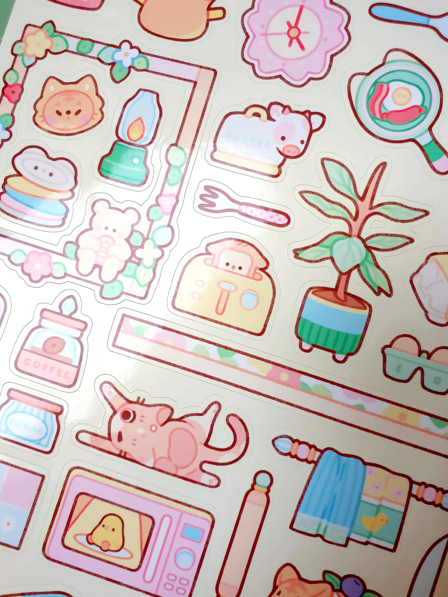 Spring Kitchen Sticker Sheet