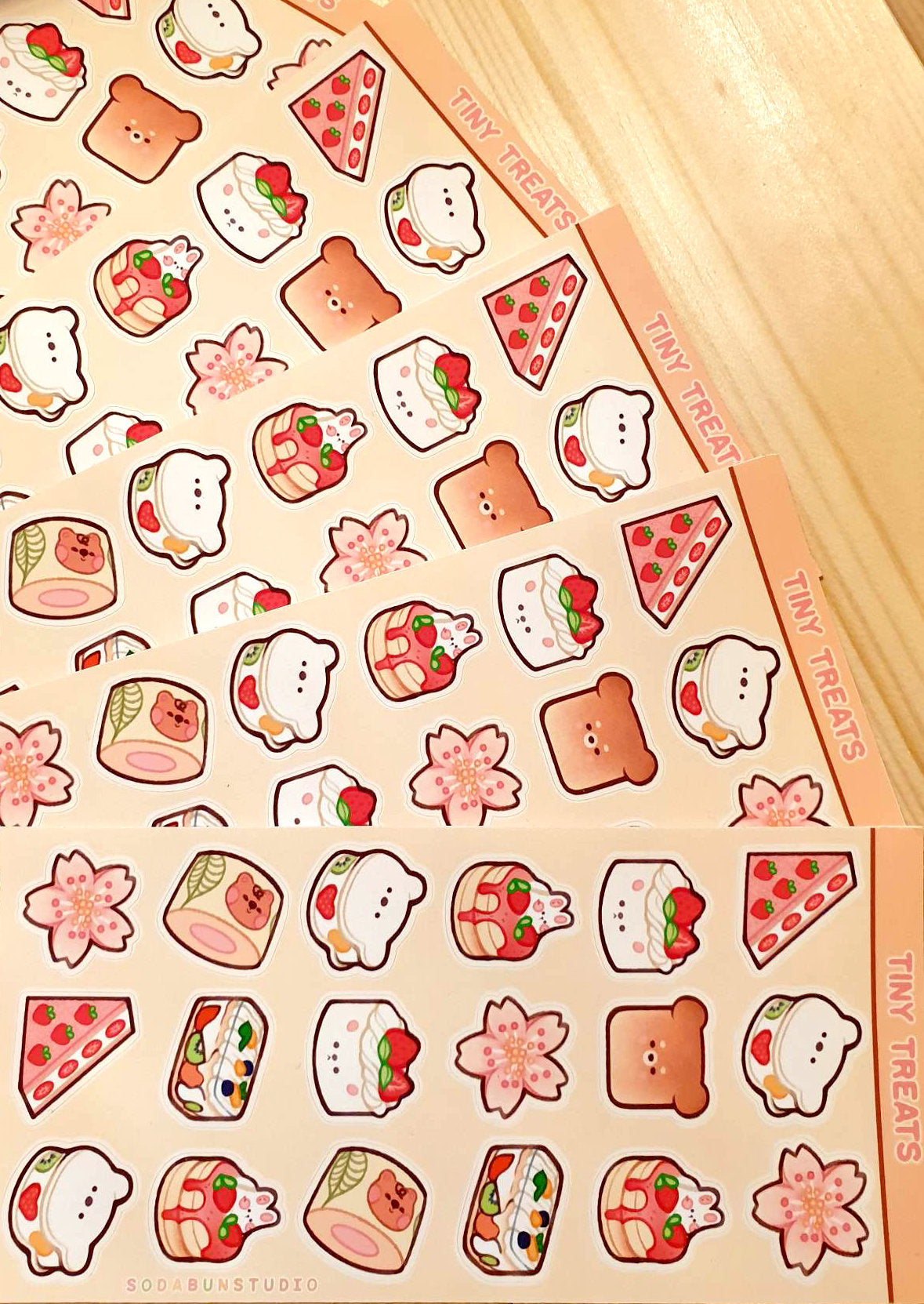 Tiny Treats XS sticker sheet