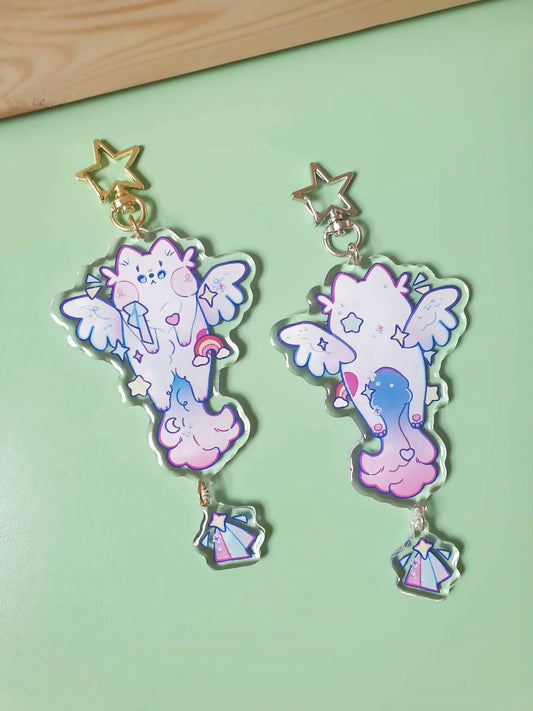 IMPERFECT + DISCOUNTED | B Grade Dreamcat 2 Piece Keychain